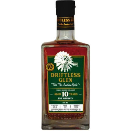Driftless Glen 10 Year Single Barrel Rye