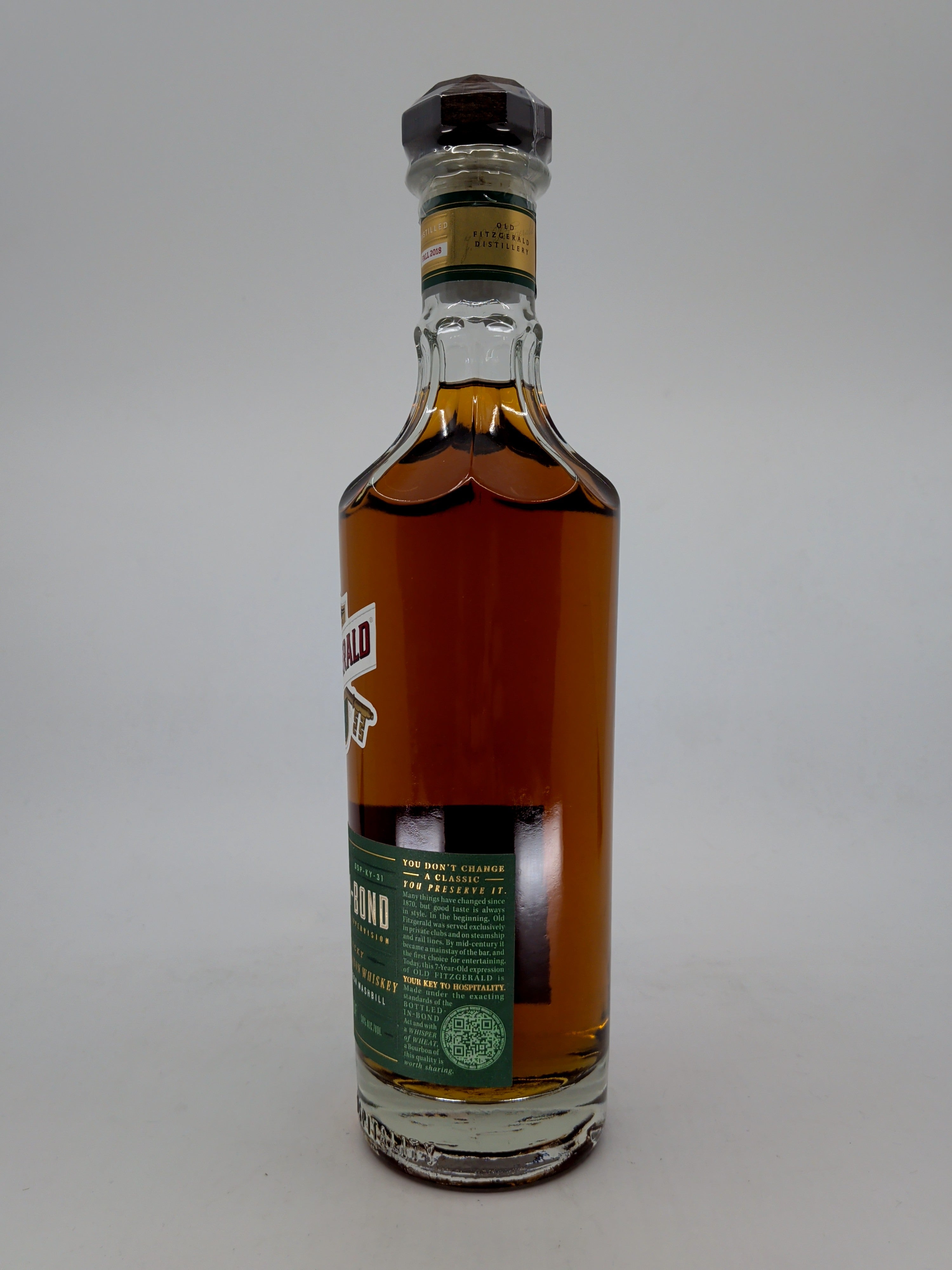 Old Fitzgerald Bottled in Bond Kentucky Straight Bourbon Whiskey 7 year 700 ML